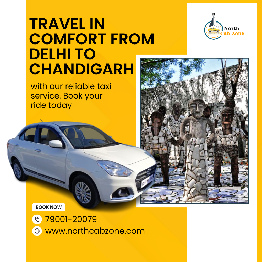 Delhi to Chandigarh Taxi Service