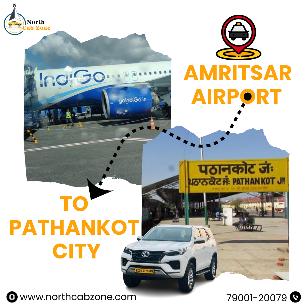 Amritsar Airport To Pathankot taxi Service